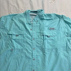 Columbia Aqua Long Sleeve Shirt